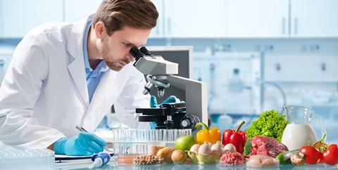 Untersuchung von Lebensmitteln im Labor