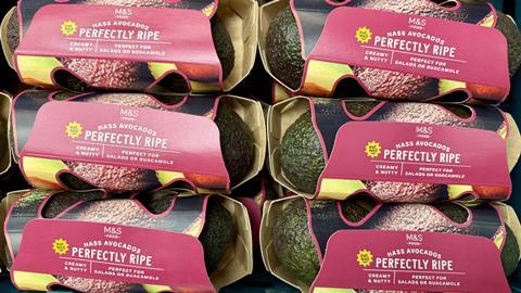 Marks and Spencer avocados Perfectly Ripe