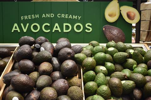 Marks and Spencer fresh and creamy avocados