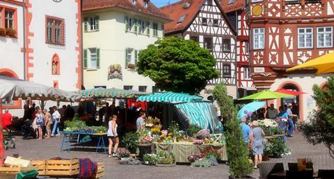 Marktplatz in Baden-Württemberg