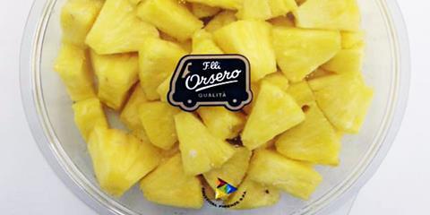 Fratelli Orsero pineapple fresh-cut chopped fruit