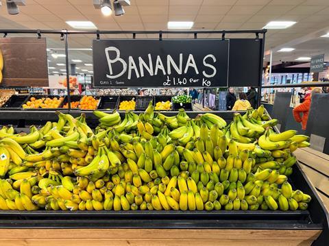 Bananas supermarket UK