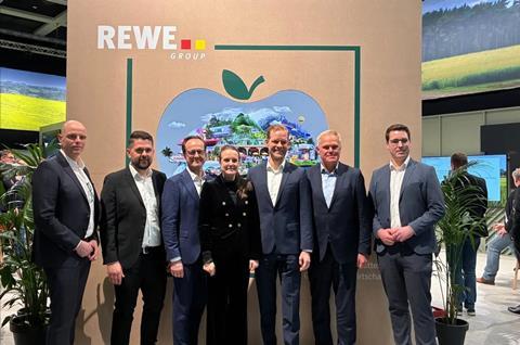 Gruene Woche Rewe Group Landfrisch agreement