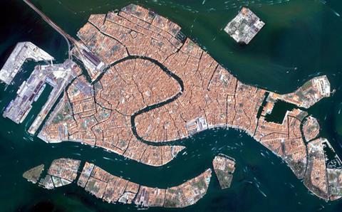 IT Venice Green Terminal aerial shot
