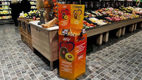 Jingold-Promo im deutschen LEH