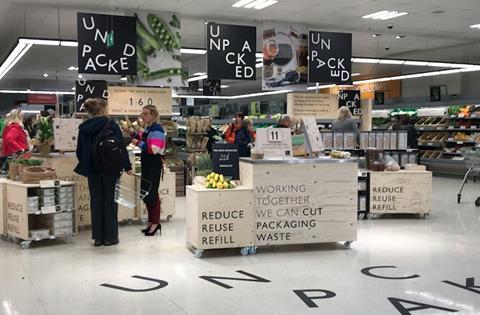 Waitrose Unpacked entrance