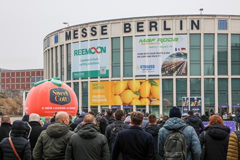 Trade visitors Messe Berlin Fruit Logistica 2025