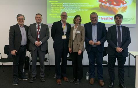 Profood Freshfel PPWR roundtable Fruit Logistica 2025 panel