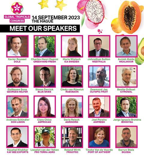 Global Tropical Congress 2023 speakers
