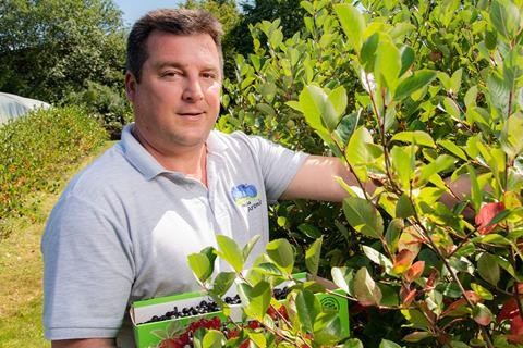 Lars Grossmann, Geschäftsführer von Heide-Aronia