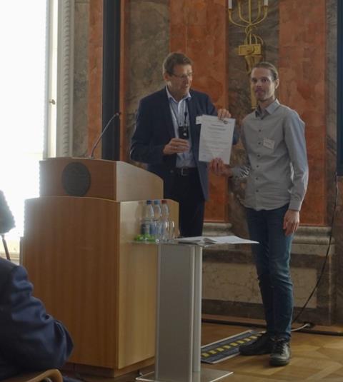 Christian Frerichs von der Hochschule Osnabrück erhält Promotionspreis