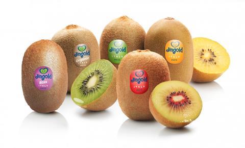 Jingold kiwifruit range