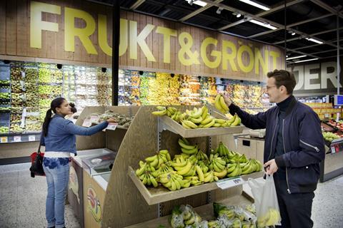 SE ICA Gruppen fruit veg department