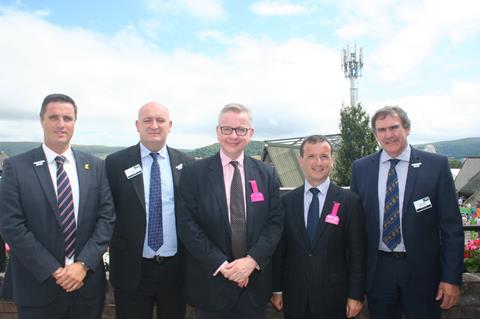 Gove at Royal Welsh Show