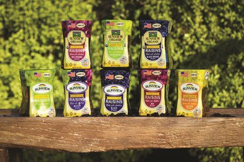 Sunview Marketing raisins