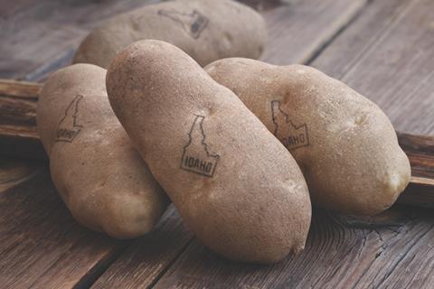 James Hoffs Branded Idaho Spuds