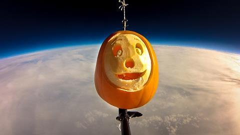Pumpkin in Space