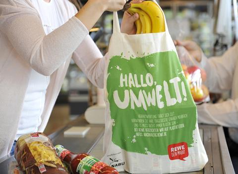 DE Rewe environment bag bananas