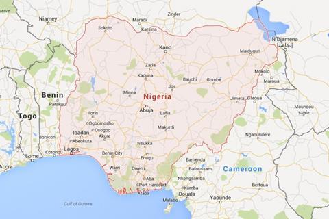 Nigeria map Google