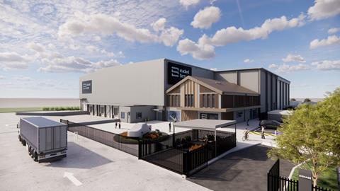 Render of the Melbourne facility