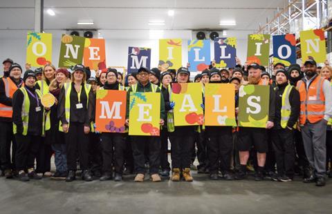 Fresh Direct City Harvest one million meals