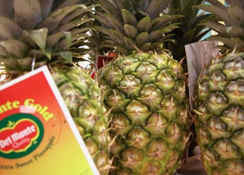 Del Monte Gold pineapples