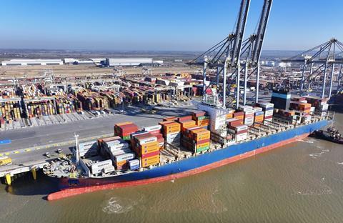 Maersk Stadelhorn at DP World London Gateway Gemini Cooperation