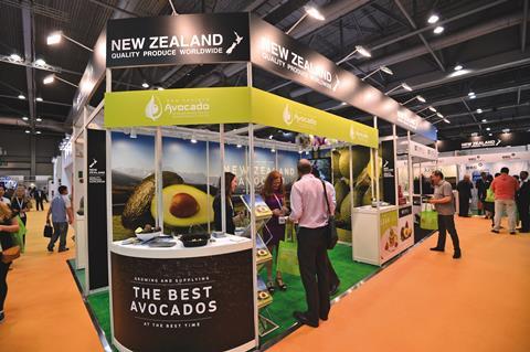NZ Avocados AFL 2025 booth