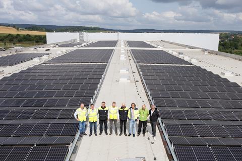 Größte PV-Anlage der Edeka Minden-Hannover