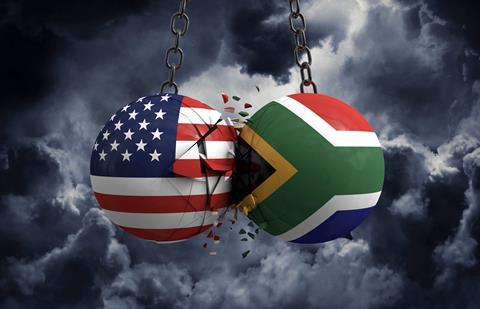 South Africa USA wrecking balls trade issues