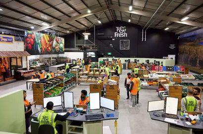 Neuer Frischwarenhandel in Auckland eröffnet