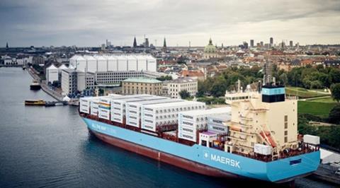 Maersk-Schiff