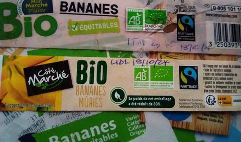 Banana Link France labels