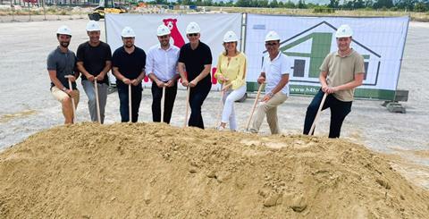 Groundbreaking Hans Widmann Münchendorf