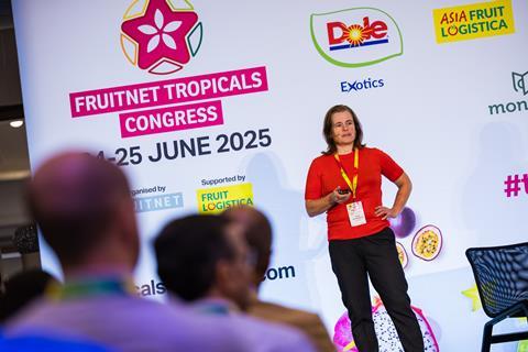 Cindy van Rijswick RaboResearch Rabobank Fruitnet Tropicals Congress