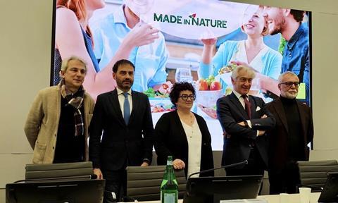 Made in Nature event January 2025 Luca Zocca Brio Luca Mari CSO Elisa Macchi Paolo Bruni Paolo Pari Canova Apofruit