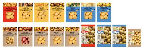 Delhaize new potato range