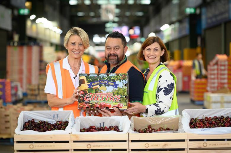Cherry auction supports Sydney Markets Foundation Article