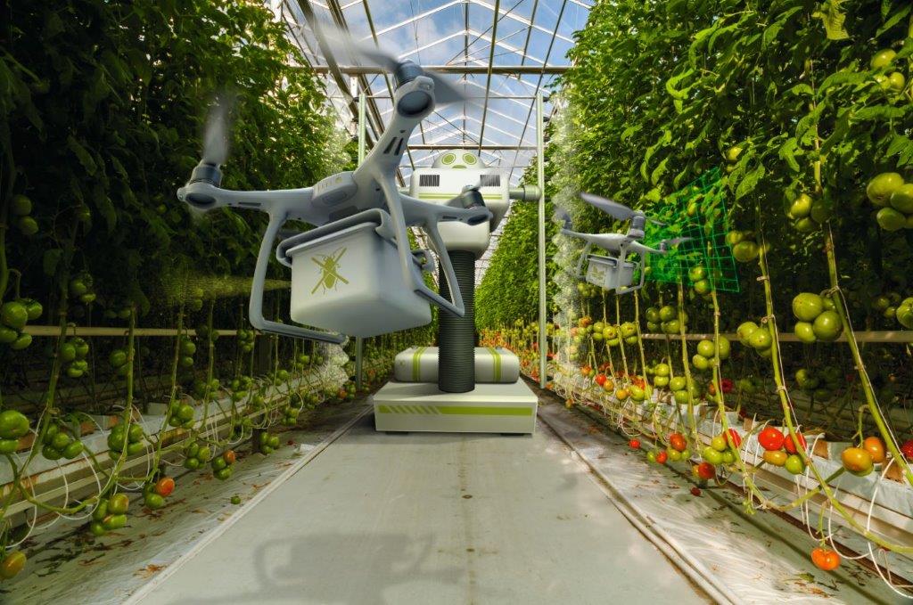 Autonomous Greenhouse Challenge 2019 drone robot